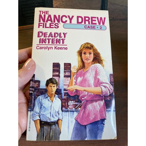 Vintage 80s Set of 10 Paperback Carolyn Keene Nancy Drew Files #1-10 1st Edition - Picture 11 of 12
